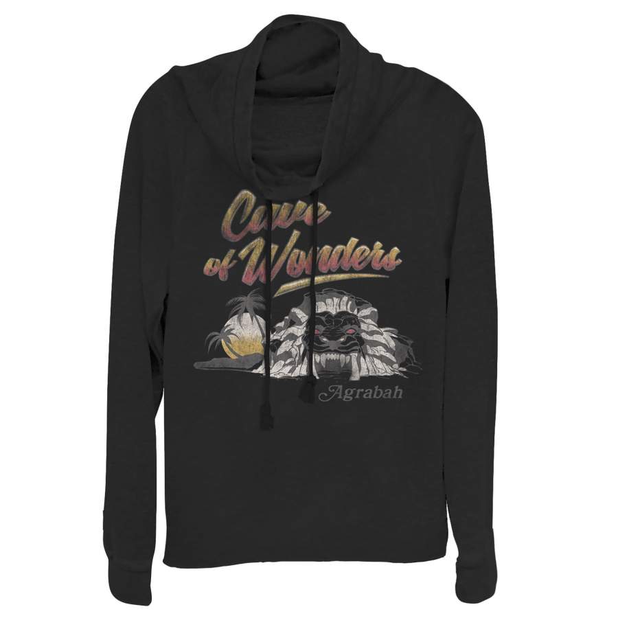 Aladdin Junior’s Cave of Wonder Postcard Cowl Neck Sweatshirt