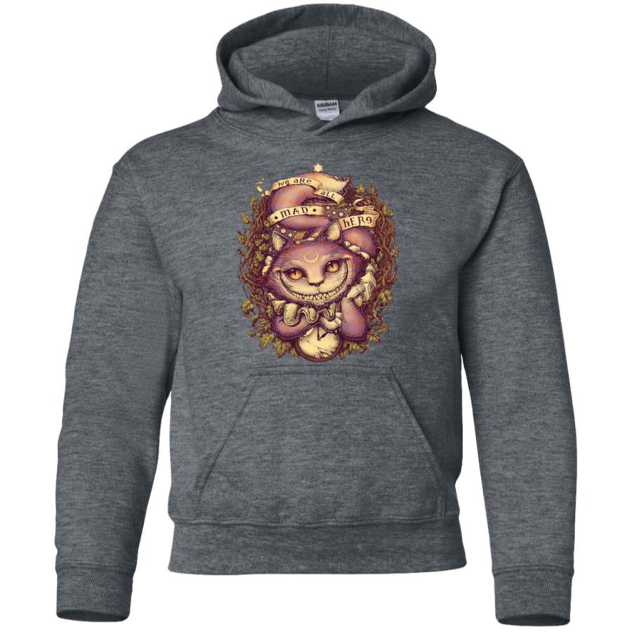 Cheshire Cat Youth Pullover Hoodie