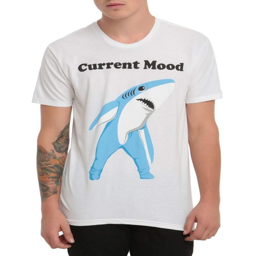 Men’S Personalized T-Shirt Katy Perry Status Left Shark Short Sleeve Punk T-Shirt