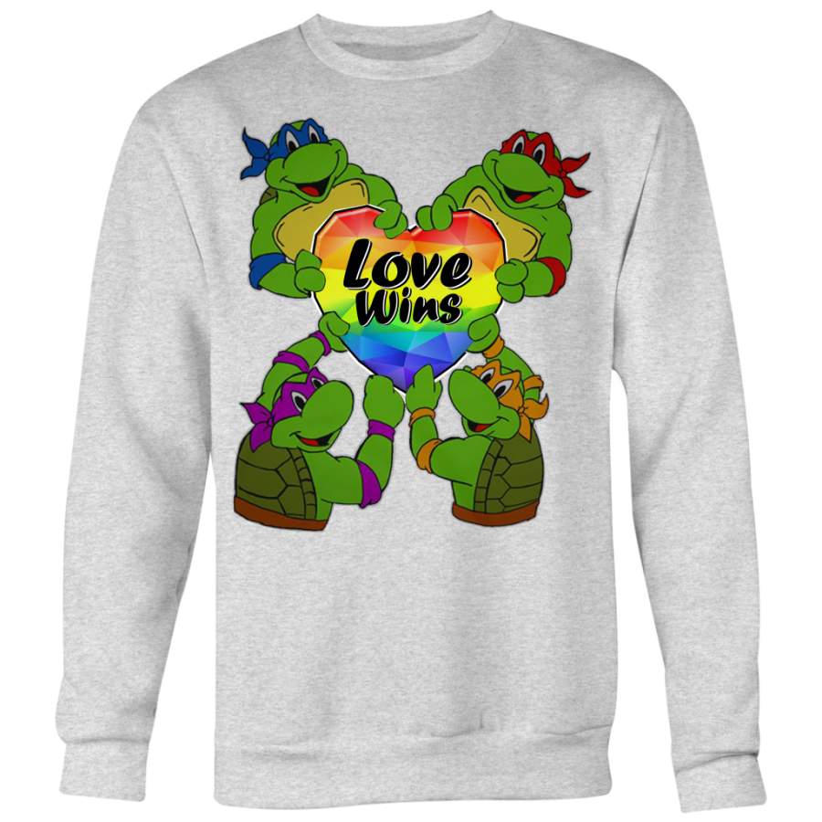 Ninja Turtles Shirts, Love Wins Shirts, Gay Pride Shirts, LGBT Shirts