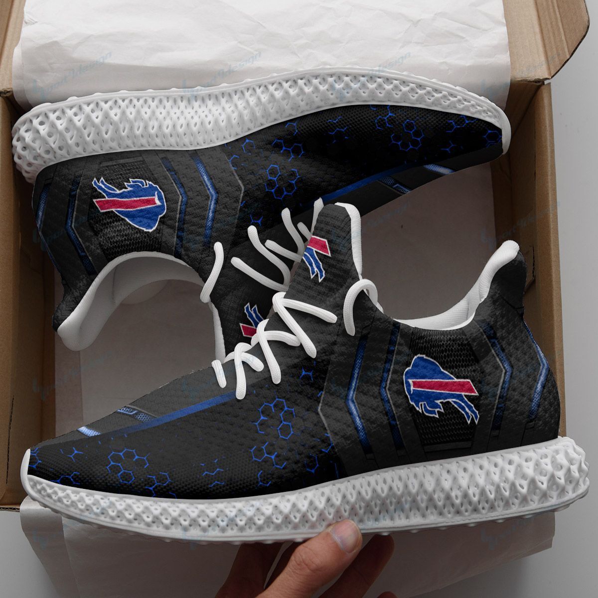 Buffalo Bills 4D Future Sneakers 2