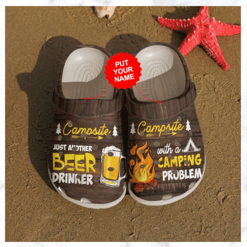 Camping – Camping Beer And Campfire Clog Shoes Best Gifts For Camper For Men And Women