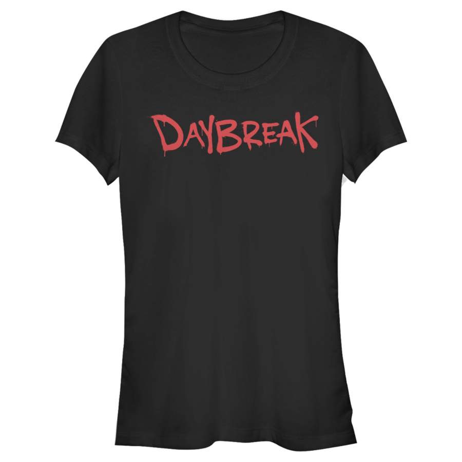 Daybreak Junior’s Drip Logo  T Shirt