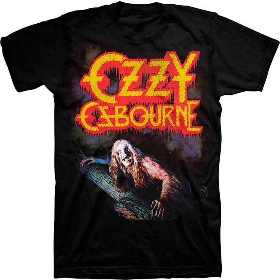 YPS Ozzy Osbourne Bark At The Moon Vintage Men T-Shirt