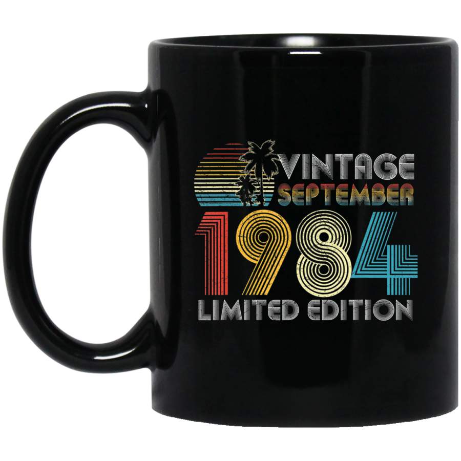 September 1984 Vintage 35th Birthday Decorations Coffee Mug