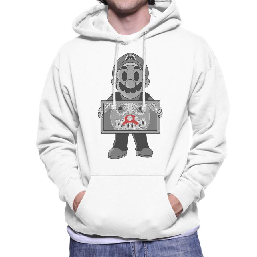 Super Mario X Ray Super Mushroom Men’s Hooded Sweatshirt