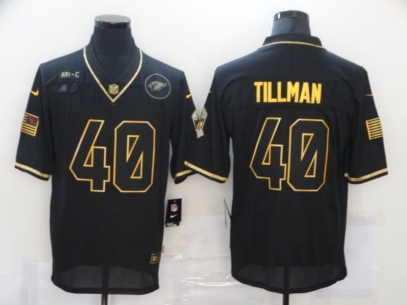 Arizona Cardinals Pat Tillman #40 NFL 2020 Black Jersey