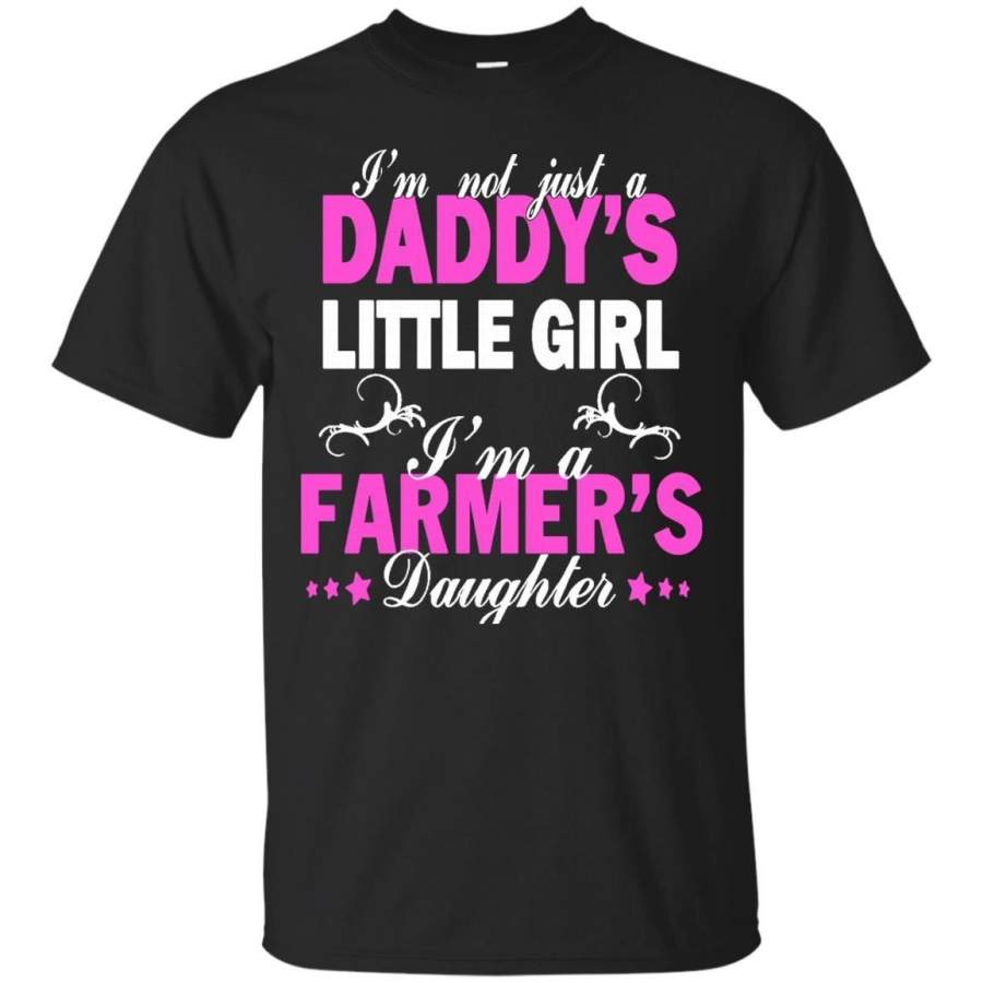 AGR Father s Day T-shirts Not Just A Daddy’s Little Girl I’m A Farmer’s Daughter Shirts Hoodies Sweatshirts