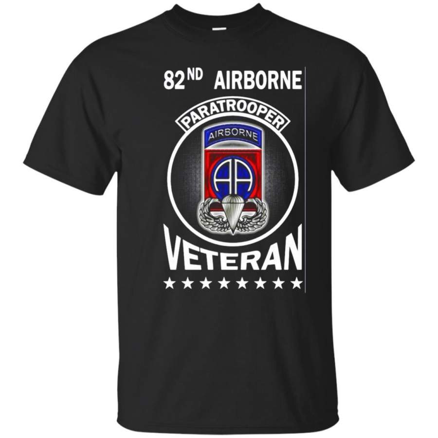 AGR 82nd Airborne Paratrooper Veteran Tshirt