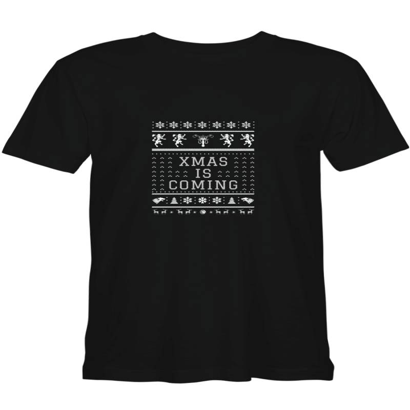 Ugly Christmas Xmas Is Coming T-Shirt For Men And Women