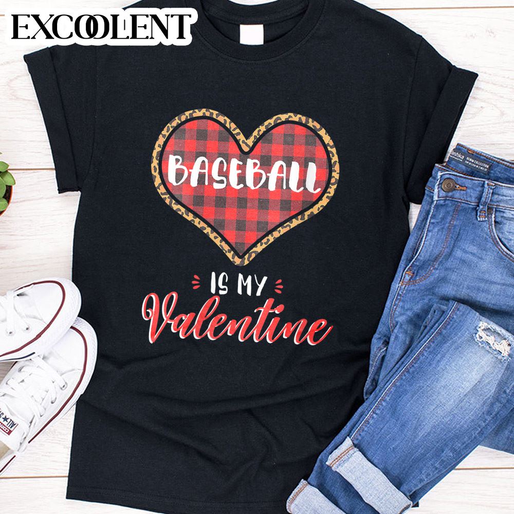 Womens Happy Valentine'S Day 2023 Baseball Happy Valentines Day Unisex T-Shirt - Valentines Day Gifts - Valentines Day Gifts For Her