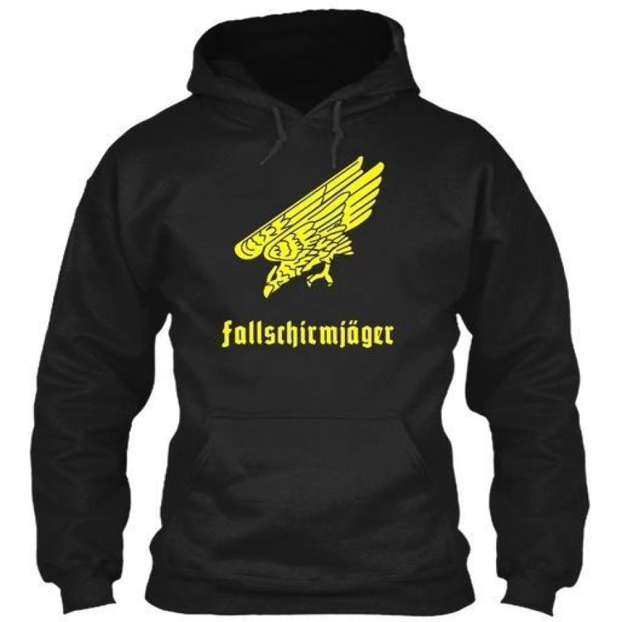 German Paratroops Fallschirmjager Eagle Gildan Hoodie Sweatshirt