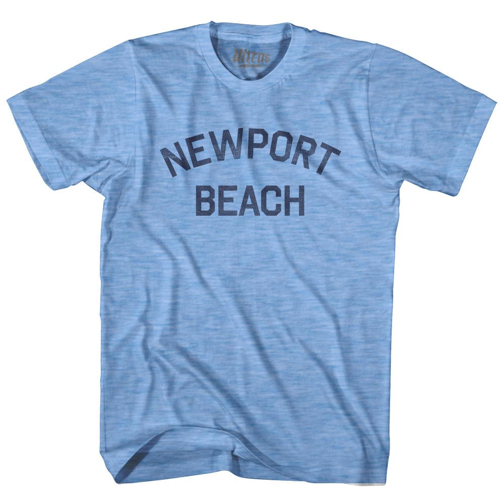 California Newport Beach Adult Tri-Blend Vintage T-shirt