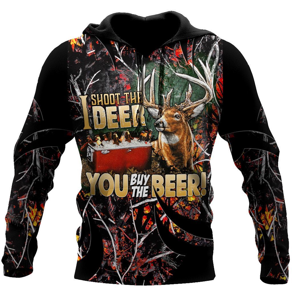 PHT232009A09WN DEER HUNTING HOODIE PP