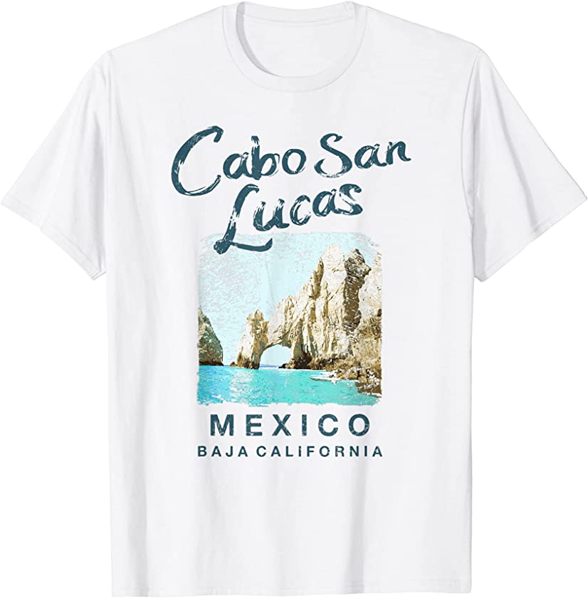 Cabo San Lucas Mexico Retro Vintage T-Shirt