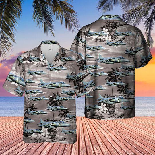 British Aerospace Harrier Aloha Hawaii Shirts For Men Women Ha11111