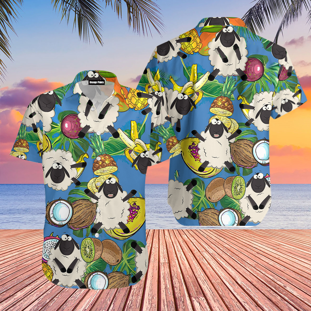 Sheep Love Fruit Aloha Hawaii Shirts For Men Women Ha16999