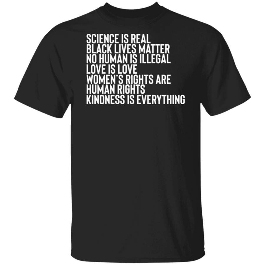 Science is Real Black Lives Matter Men T-Shirt