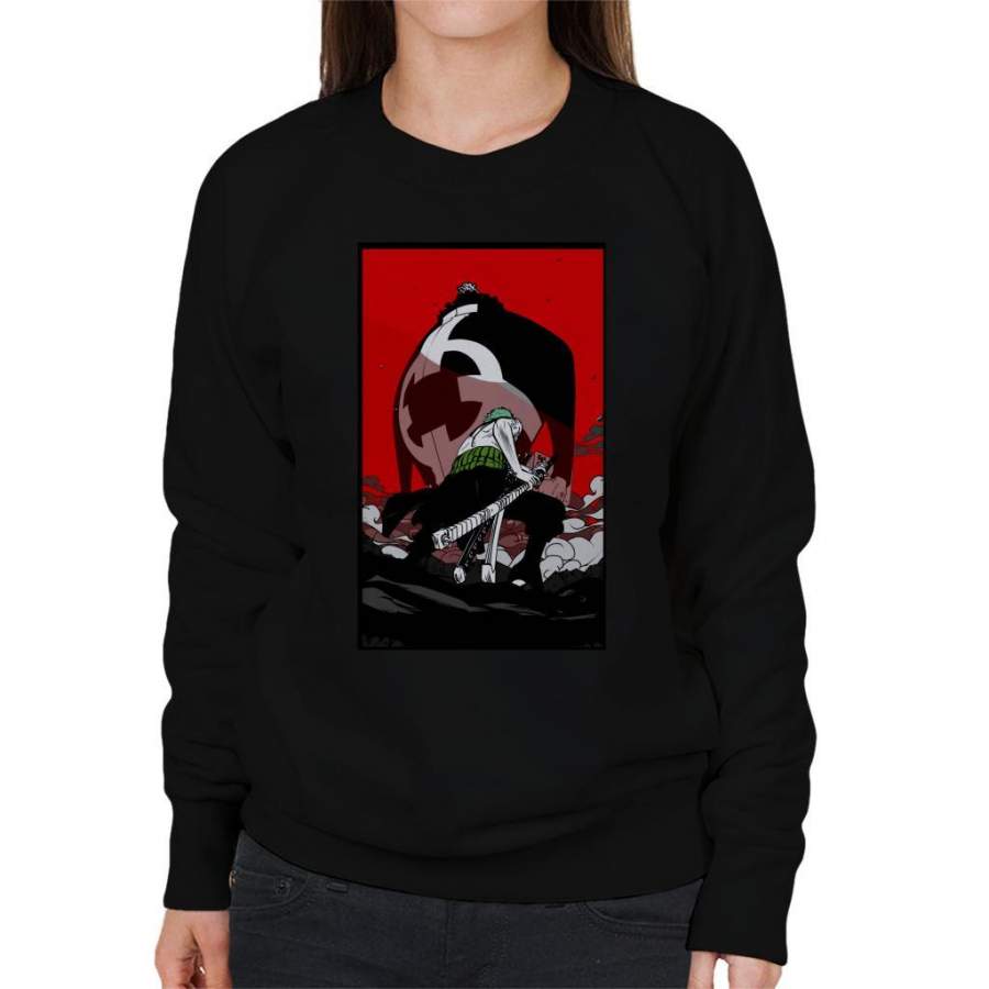 One Piece Zoro Vs Kuma Women’s Sweatshirt