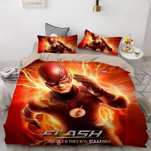 The Flash Barry Allen 14 Duvet Cover Pillowcase Home Decor 3D Bedding Set 9221