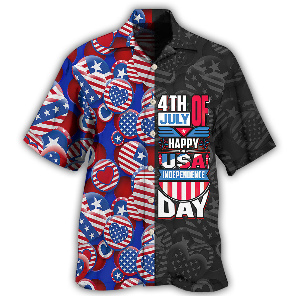 Fourth Of July Happy Usa Independence Day Hawaii Shirt Ha102584