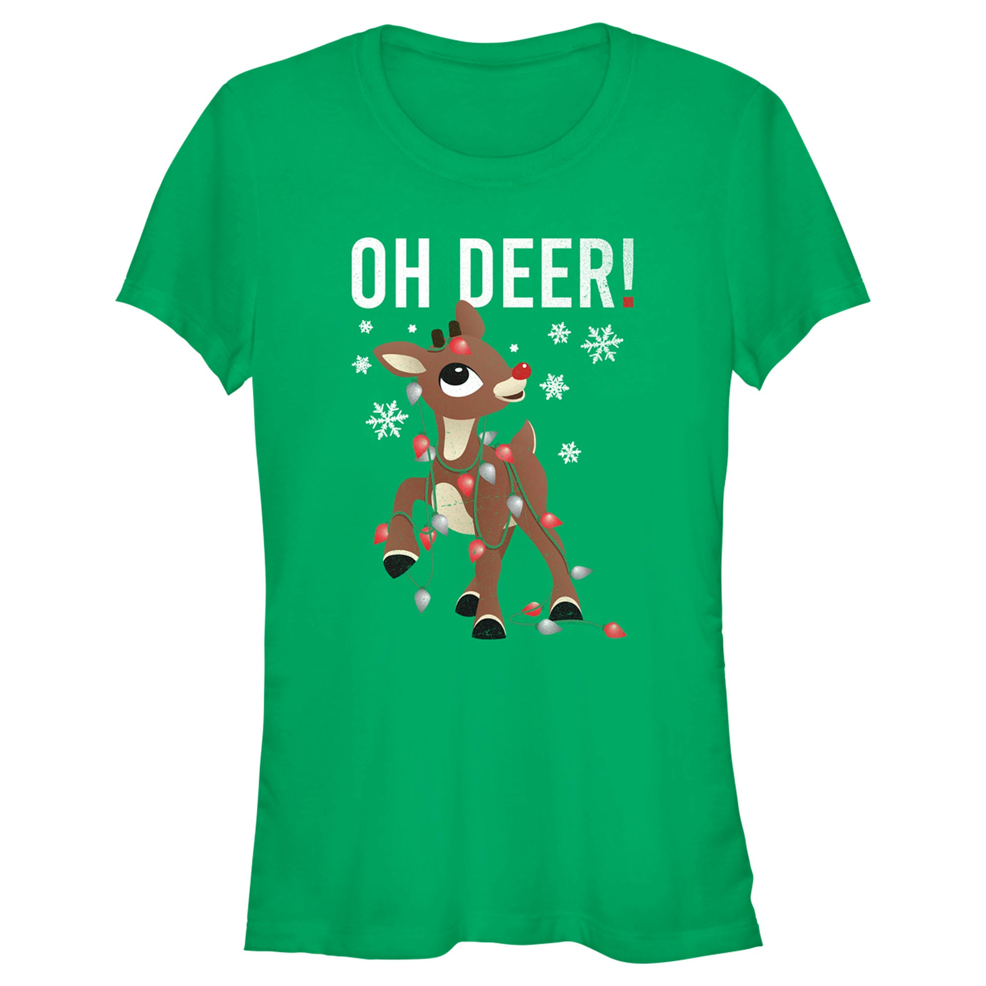 Rudolph The Red-Nosed Reindeer Junior’S Oh Deer!  T-Shirt