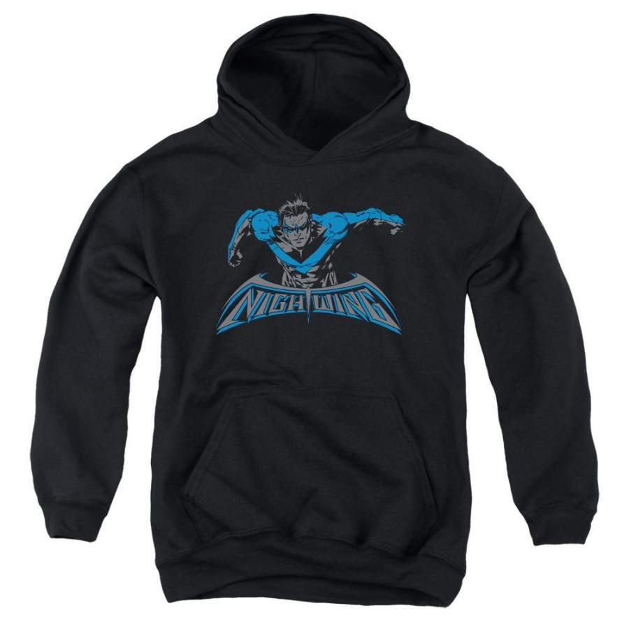 Batman – Wing Of The Night Youth Pull Over Hoodie