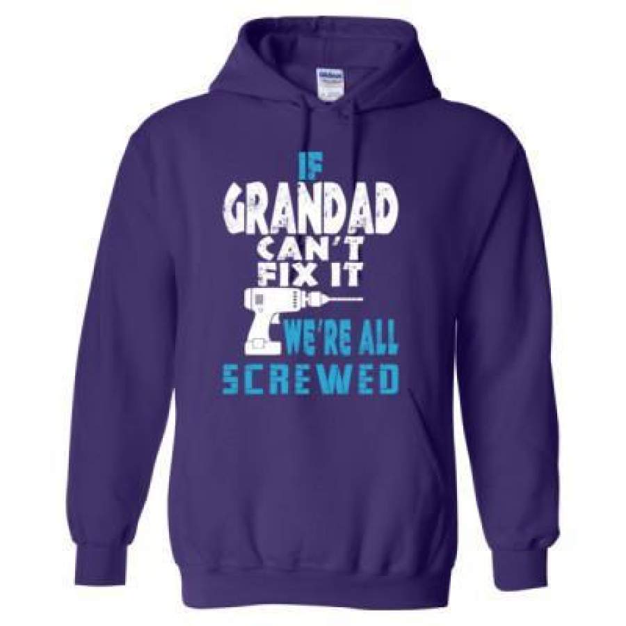 AGR If Grandad Cannot Fix It Were All Screwed – Heavy Blend™ Hooded Sweatshirt