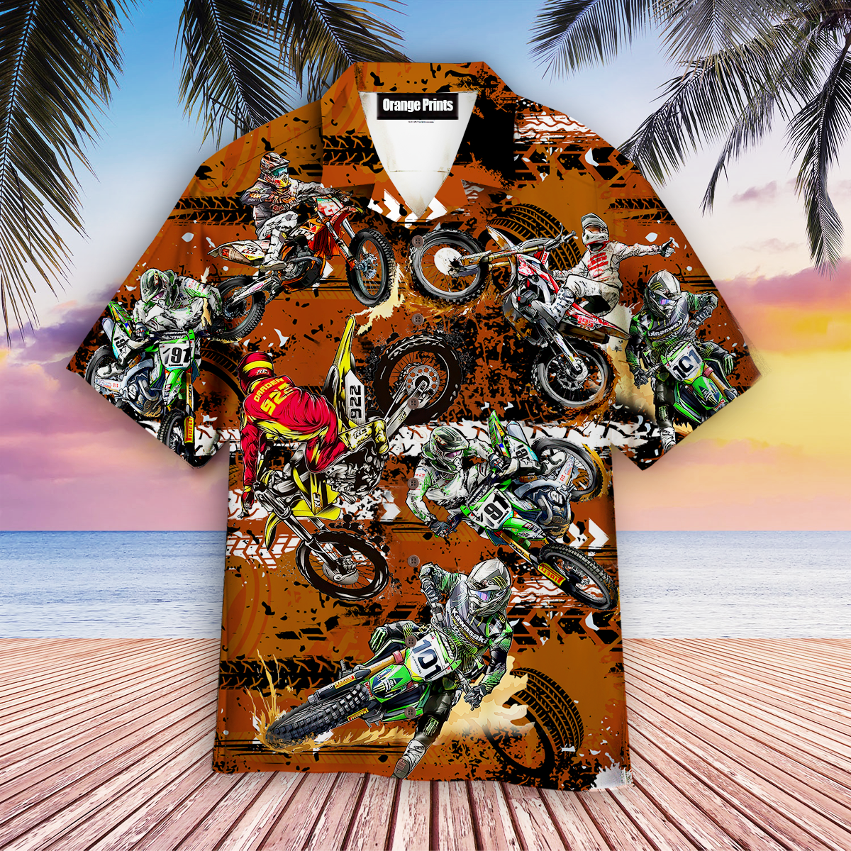 Racing Motocross Lover Aloha Hawaii Shirts For Men Women Ha4067