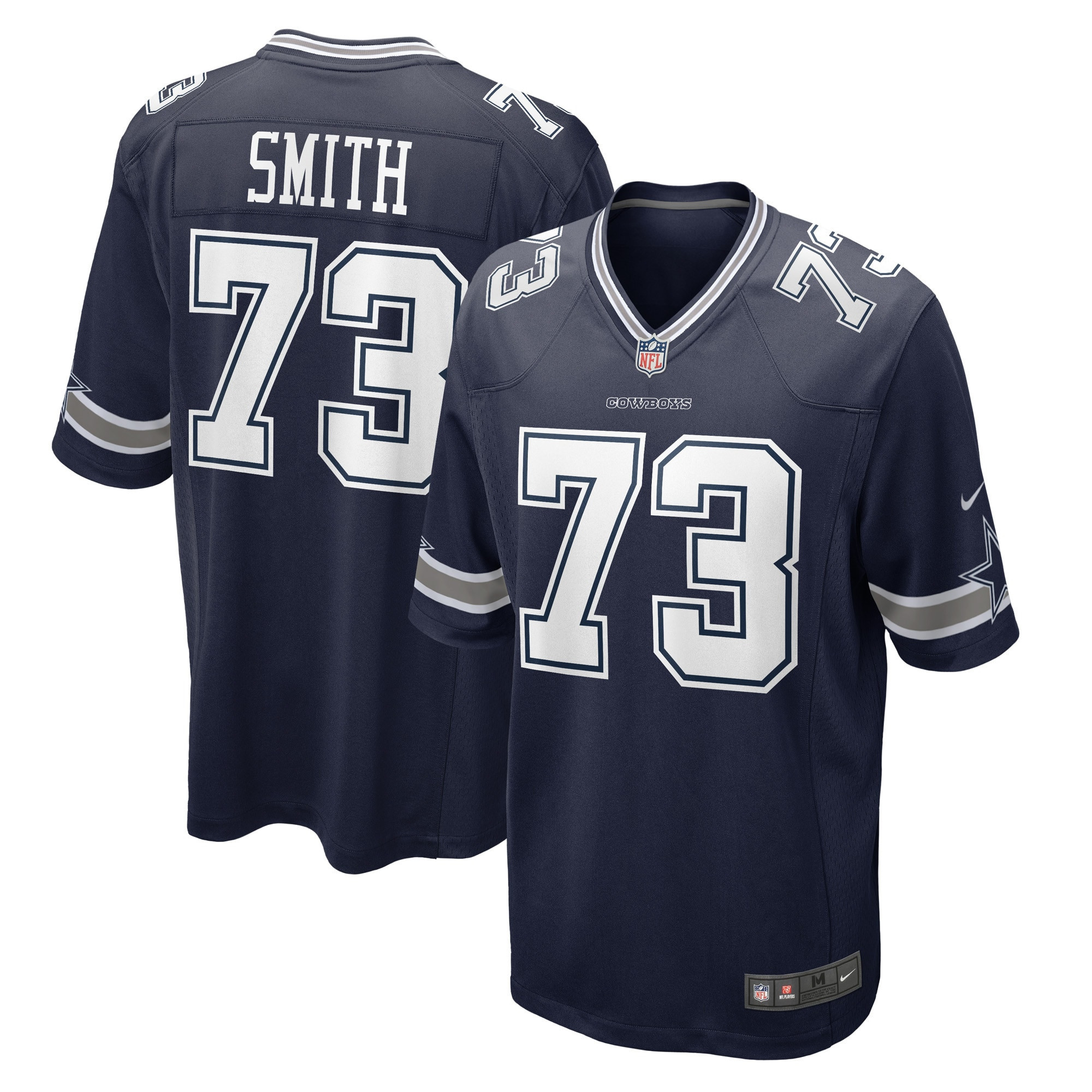 Tyler Smith Dallas Cowboys 2022 NFL Draft First Round Pick Game Jersey – Navy NFL