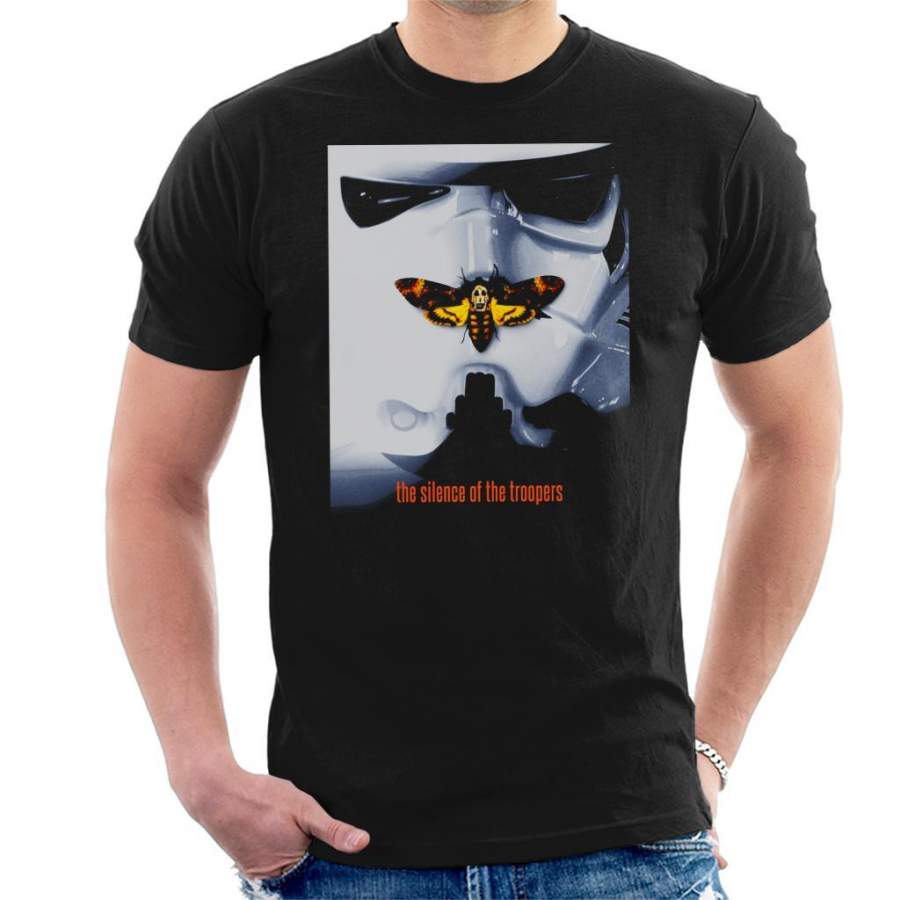 Original Stormtrooper Silence Of The Troopers Parody Men’s T-Shirt