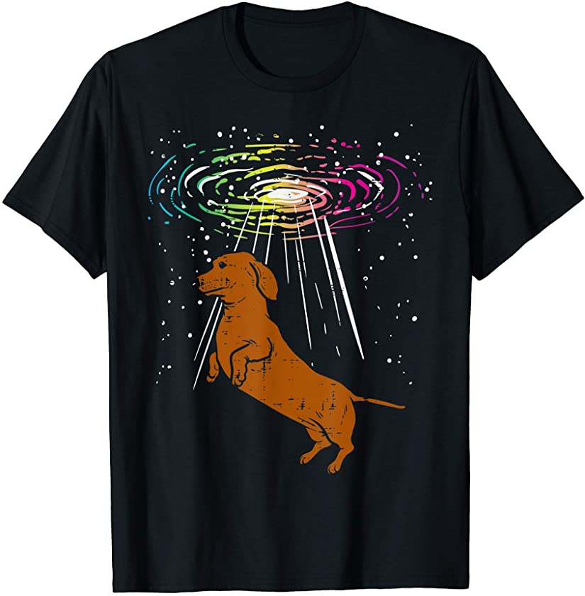 Space Dachshund Weiner Sausage Dog Galaxy Animal Pet Gift T-Shirt