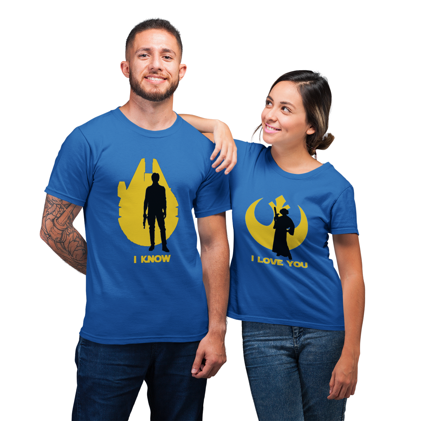 I Love You I Know Shirts. For Couple Love Matching T-Shirt