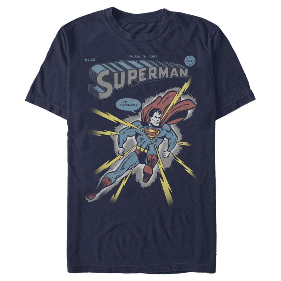 Superman Men’s Electrified  T Shirt