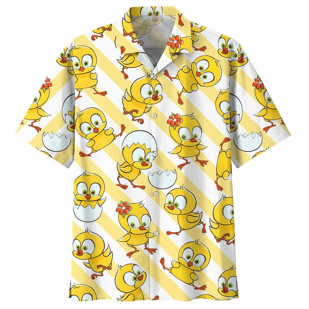 Chicken Yellow High Quality Unisex Hawaii Lover Hawaii Shirt For Men Women Ha60146