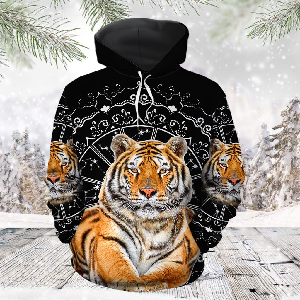 Awesome Tiger TG51216 – All Over Print Unisex Hoodie unisex womens & mens, couples matching, friends, tiger lover, funny family hoodie gifts (plus size available)