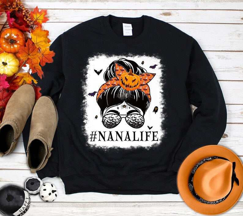 Personalized Grandma Life Sweatshirt All Over Print Sweatshirt For Women Sweatshirt For Men