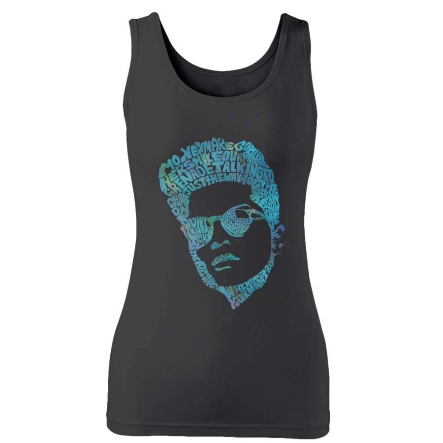 Bruno Mars Balloon Typography Woman’s Tank Top