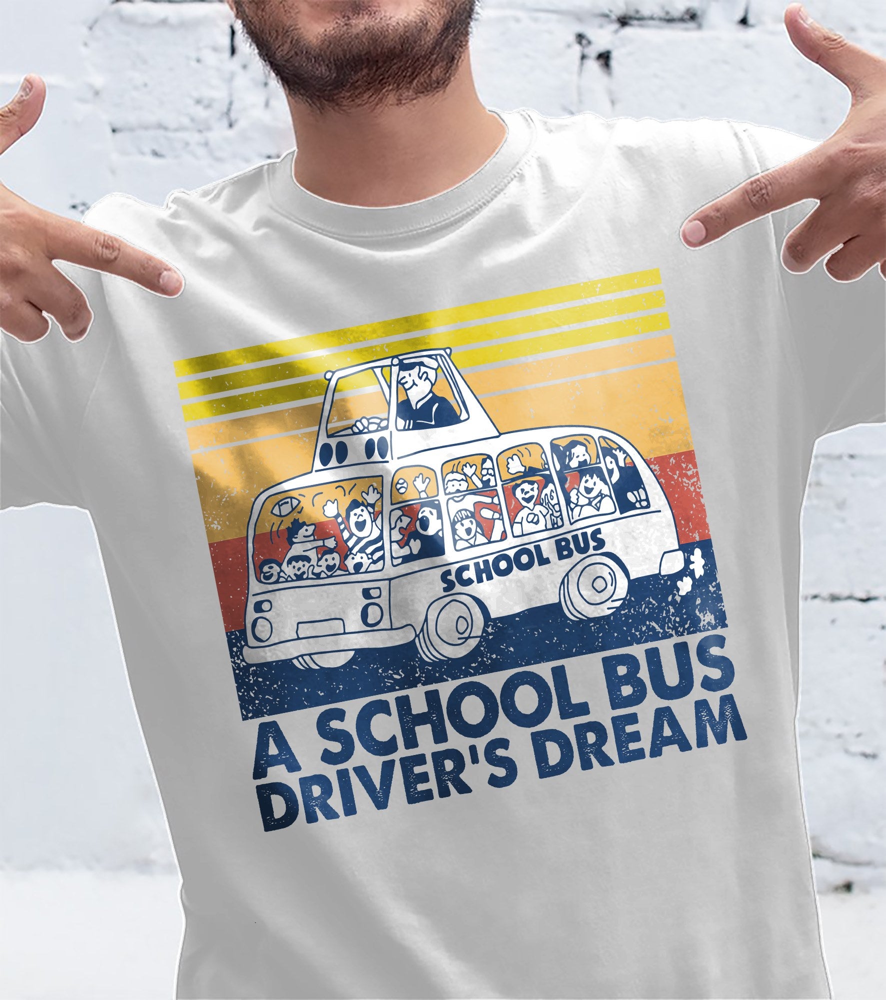 A School Bus Driver’s Dream Standard Men T-shirt