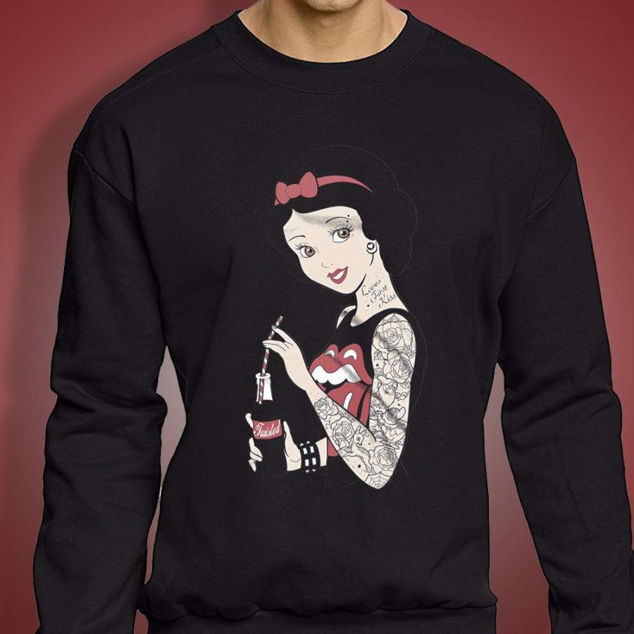 Snow White Punk Rock Men S Sweatshirt Gift My Dad