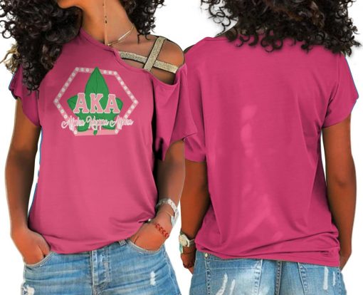 Alpha Kappa Alpha Sorority 1908One Shoulder T-Shirt