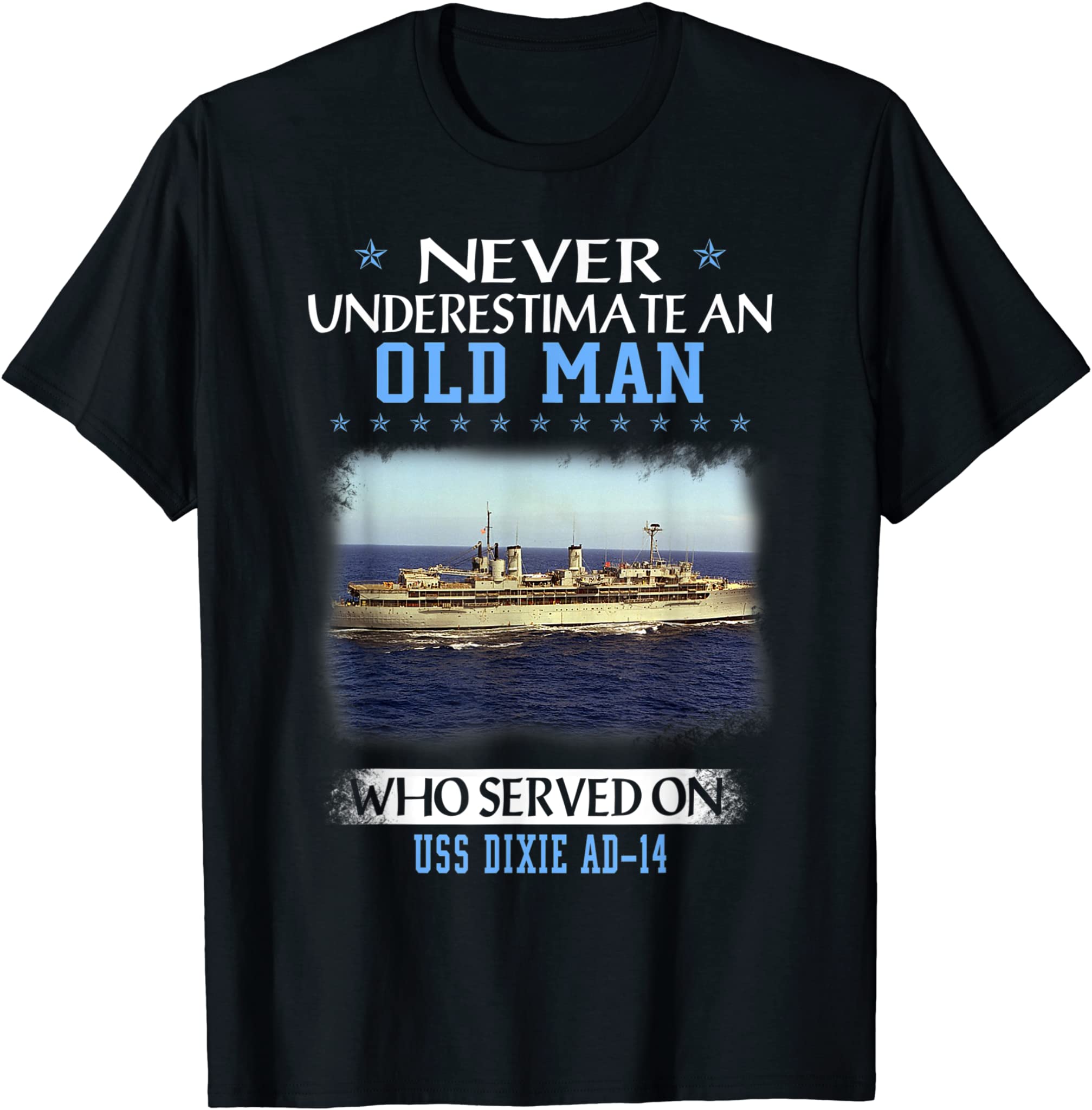 USS Dixie AD-14 Veterans Day Father Day Gift T-Shirt