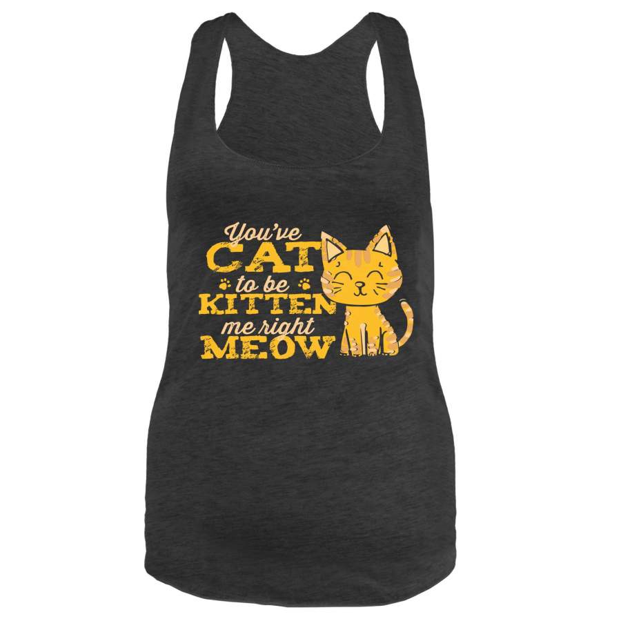 Kitten Meow – Racerback Tank