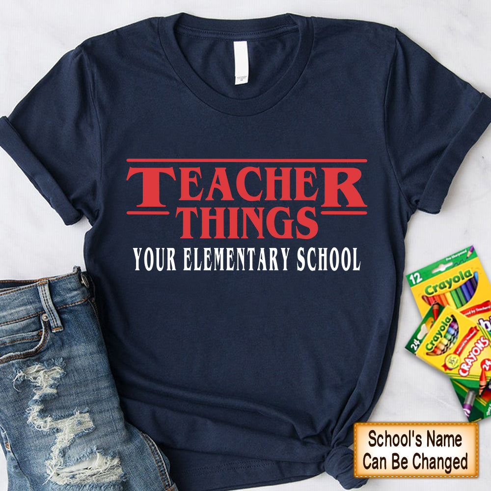 Personalized Teacher Thing Shirt For Teacher Hk10 Trhn