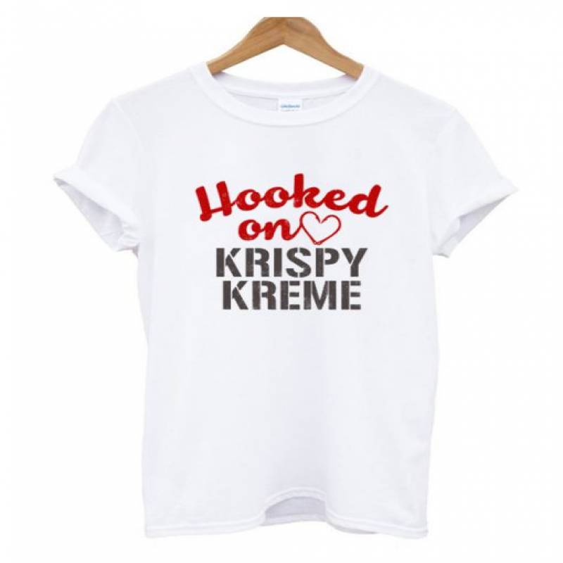 Hooked On Krispy Kreme T Shirt