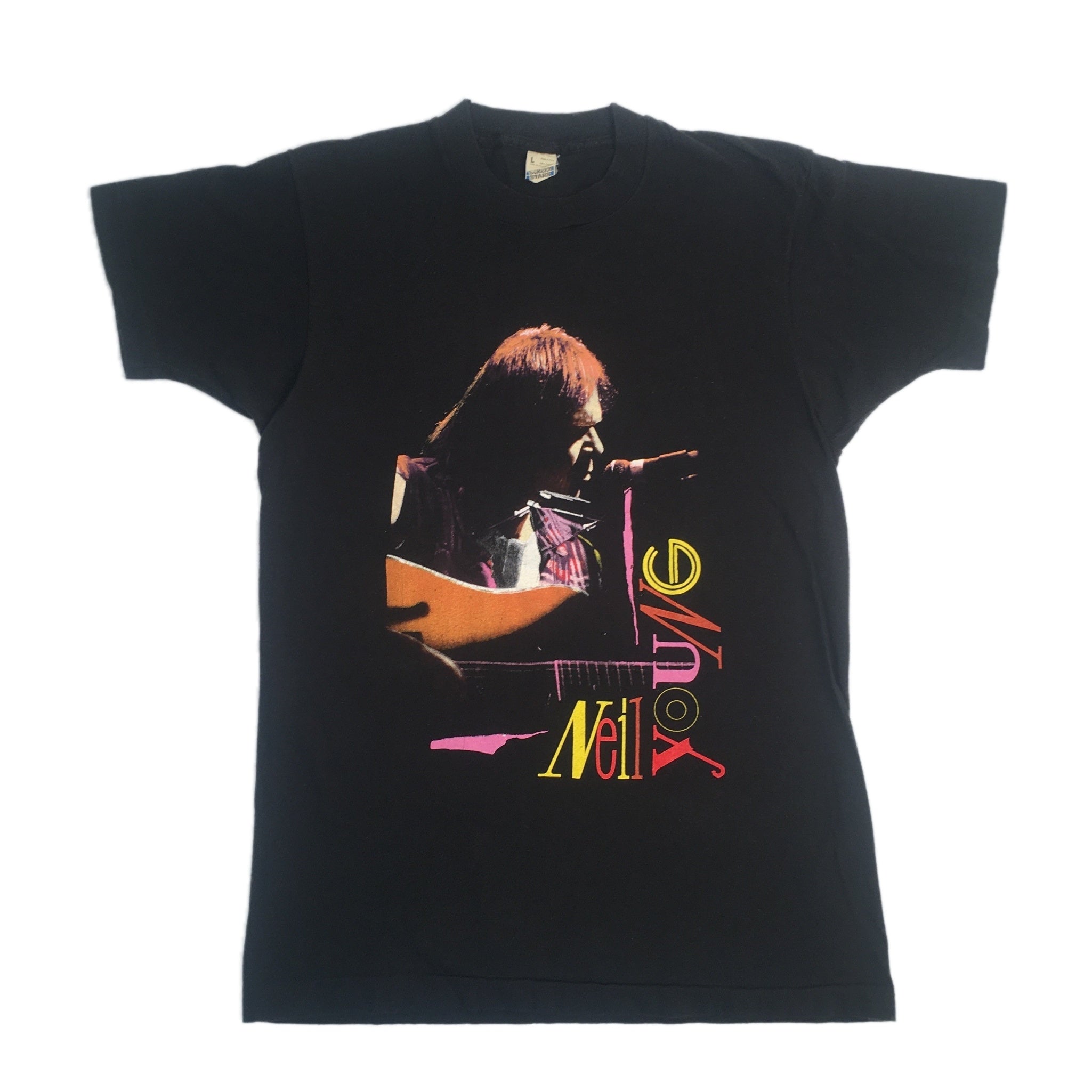 Vintage Neil Young “Sponsored By Nobody” T-Shirt