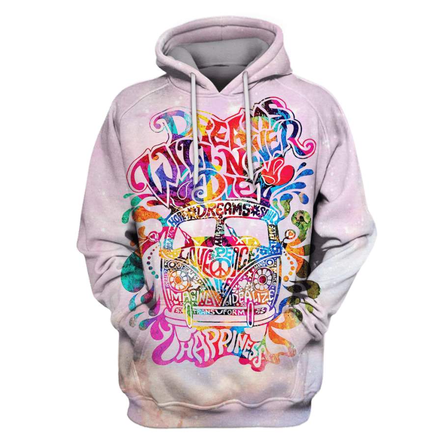 Hippie Happy Hoodies – T-Shirts Apparel