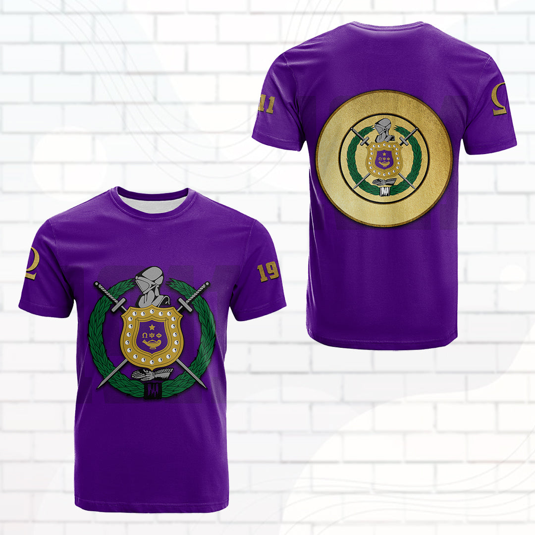 Omega Psi In Honor Of Brothers T Shirt No.1 Lt6