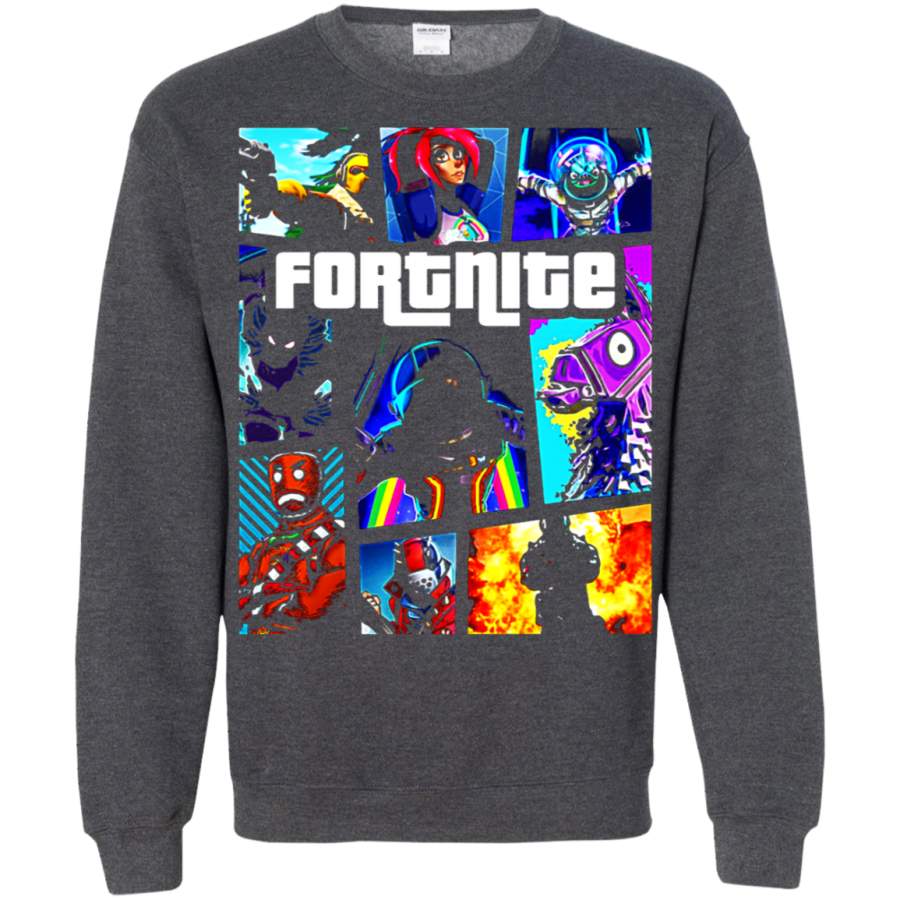 AGR Fortnite Battle Royale All About Fortnite Sweatshirt