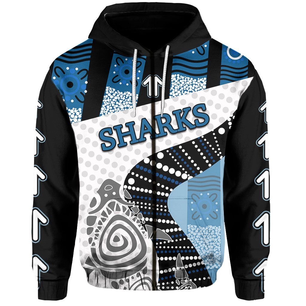 Sharks Zip-Hoodie TH4